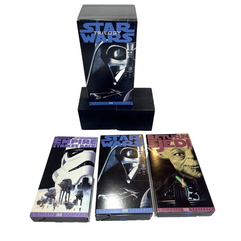 Star Wars Trilogy Giftpack (VHS, 1995)